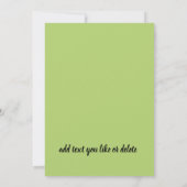 kleine Dragon Verjaardag uitnodigen blauwe baby bd Kaart (Achterkant)