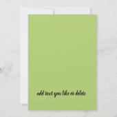 kleine Dragon Verjaardag uitnodigen oranje baby bd Kaart (Achterkant)