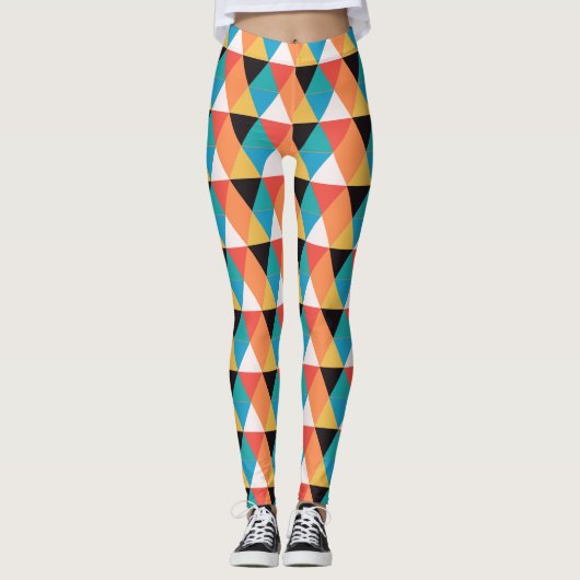 Kleine driehoeken leggings (Voorkant)