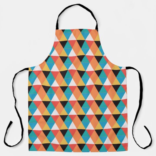 Kleine driehoeken schort (Voorkant)
