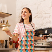 Kleine driehoeken schort