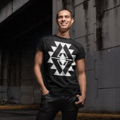 Kleine driehoekspiraal t-shirt