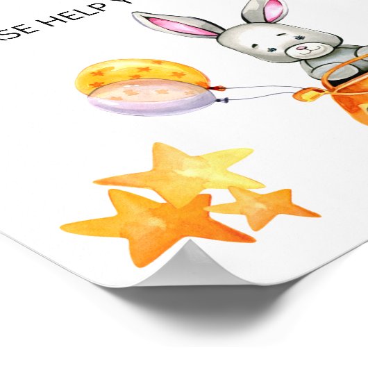 Kleine drink poster (Hoek)