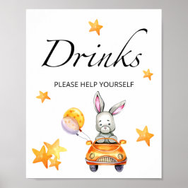 Kleine drink poster