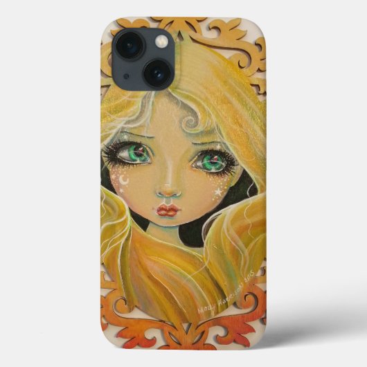 Kleine Droomster Fee Fantasie Kunst Groot Oog Case-Mate iPhone Case (Achterkant)
