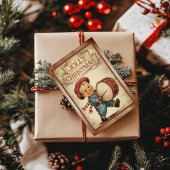 kleine drummer Boy Jolly Christmas Feestdagenkaart