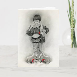 Kleine drummer jongen Kaart