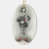 Kleine drummer-jongen Ornament (Links)