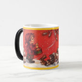 Kleine drummer magische mok (Voorkant links)