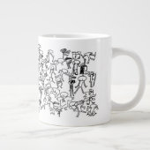 Kleine Dudes-Mok Grote Koffiekop (Rechts)