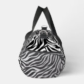 Kleine Duffel Bag Zebra Print Plunjezak (Rechts)