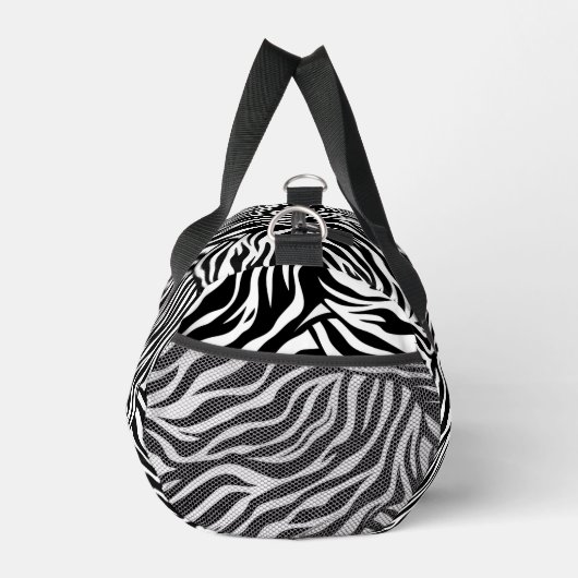 Kleine Duffel Bag Zebra Print Plunjezak (Rechts)