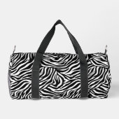 Kleine Duffel Bag Zebra Print Plunjezak (Achterkant)