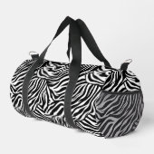 Kleine Duffel Bag Zebra Print Plunjezak (Rechterhoek)