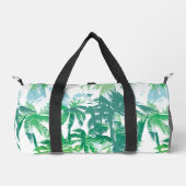 Kleine Duffel Tas Tropische Print (Voorkant)