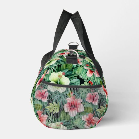 Kleine Duffel Tas Tropische Print (Rechts)