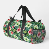 Kleine Duffel Tas Tropische Print (Rechterhoek)