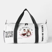 Kleine duffeltas plunjezak (Achterkant)