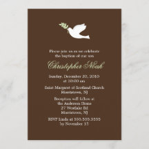 Kleine duif doop en doop