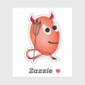 Kleine Duivel, Duivelsei Halloween Sticker (Vel)