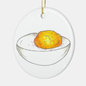 Kleine duivel picknick Style, speciaal gebeitste e Keramisch Ornament (Links)