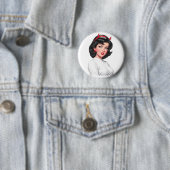 Kleine Duivel Ronde Button 5,7 Cm (In situ)