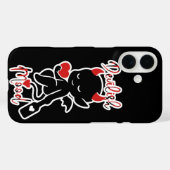 Kleine Duivel Stoutje Lief Paddle "Duwelse stemmin Case-Mate iPhone Case (Achterkant (horizontaal))