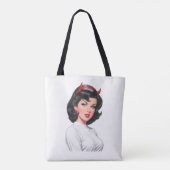 Kleine Duivel Tote Bag (Achterkant)