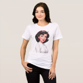 Kleine Duivel Tri-Blend Shirt (Voorkant volledig)