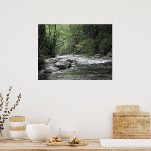 Kleine duivenrivier poster (Keuken)