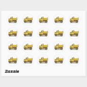 Kleine Dump Truck Kinder Sticker (Vel)
