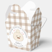 Kleine Dumpling Baby shower bedankt voor je komst Bedankdoosjes (Open)