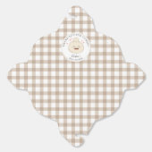Kleine Dumpling Baby shower bedankt voor je komst Bedankdoosjes (Ongevouwen)