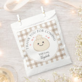 Kleine Dumpling Baby shower bedankt voor je komst Bedankzakje (Geknipt)