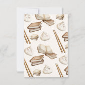 Kleine Dumpling Boeken voor Baby Kaarten (Achterkant)