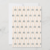 Kleine Dumpling Dim Sum Baby Shower Kaart (Achterkant)