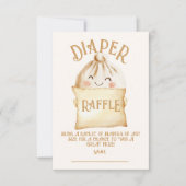 Kleine Dumpling Luier Raffle Kaarten (Voorkant)