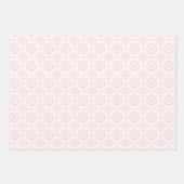 Kleine Dumpling Roze Waterverf Meisje Baby shower Inpakpapier Vel (Voorkant 3)