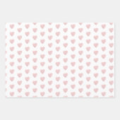 Kleine Dumpling Roze Waterverf Meisje Baby shower Inpakpapier Vel (Voorkant 2)