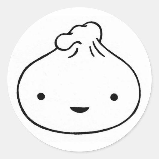 Kleine Dumpling Sticker (Voorkant)