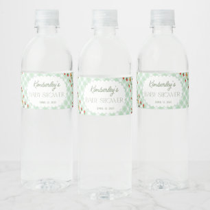 Kleine Dwaas Gans Geslacht Neutrale Babyborrel Waterfles Etiket