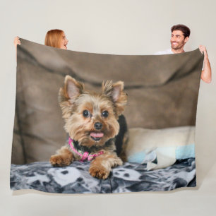 Kleine dynamo fleece deken