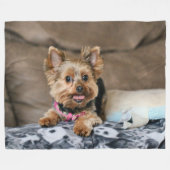 Kleine dynamo fleece deken (Voorkant (Horizontaal))