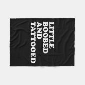 Kleine Ed en getatoeëerd - Tattoo Fleece Deken (Voorkant (Horizontaal))