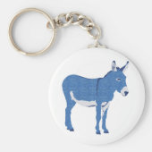 Kleine Eddie Donkey is niet echt blauw Sleutelhanger (Voorkant)