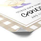 Kleine eend - raad eens hoeveel snoepjes poster (Hoek)