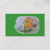 Kleine eend visitekaartje (Achterkant)