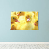 Kleine eenden canvas afdruk (Insitu (Houten vloer))