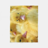 Kleine eenden fleece deken (Voorkant)