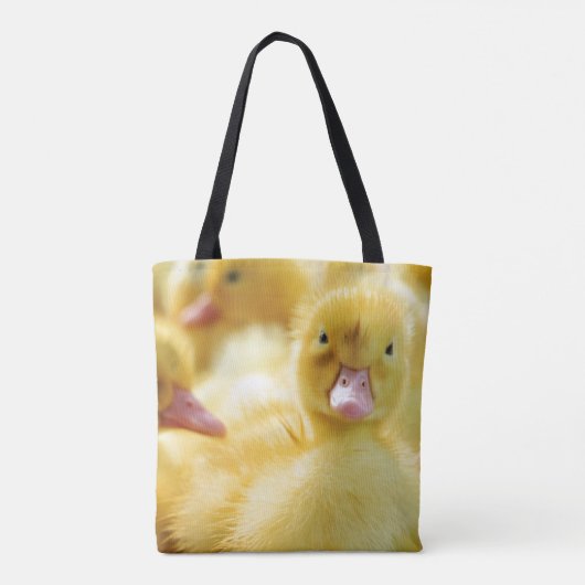 Kleine eenden tote bag (Achterkant)